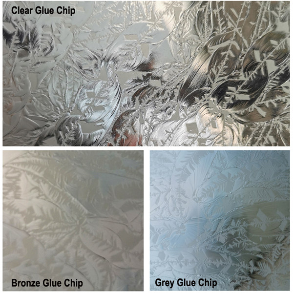 Acid Etched Design Glass